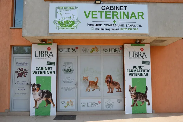 Fațada cabinetului Dari Vet Consult din Clinceni